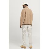 Cargobroek - Geweven Stof - Losse Pasvorm - Mid Rise - Katoen