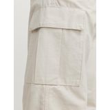 Cargobroek - Geweven Stof - Losse Pasvorm - Mid Rise - Katoen