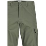 Jack & Jones - Cargobroek - Groen - Katoen - Regular Fit