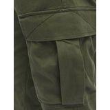 Kane Jonnie Cargo Broek - Groen - Katoenmix - Met Manchetten