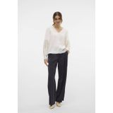 Vero Moda Blouse Vmnicola Ls Top Wvn Ga 10324602 Snow White Dames Maat - XL