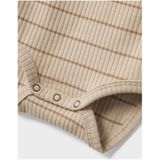 Romper - Lange Mouwen - Jersey - Knoopsluiting - Ronde Hals