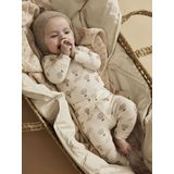 Body - Grijs - Jersey - Lange Mouwen - Drukknoopsluiting