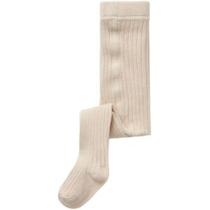 Ribgebreid - Panty - Zwart - Elastische Taille