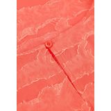 Object - Objsuki 3/4 Dress 137 - Midi Jurk - Oranje - 3/4 Mouwen