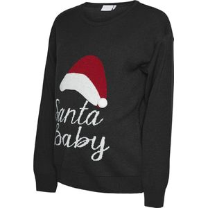 Gebreide Top - O-hals - Lange Mouwen - Regular Fit - Kwast