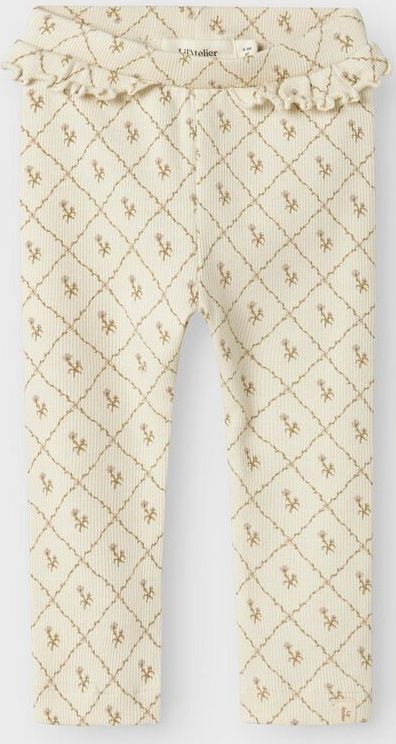 Lil Atelier Leggings - Rib - NbfGago - Tortelduif - Lil Atelier - 56 - Leggings