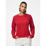 Pcscout - Gebreide Trui - Ronde Hals - Lange Mouwen - Geribde Manchetten