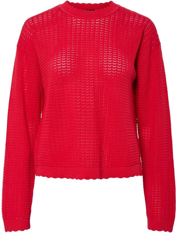 Pcscout - Gebreide Trui - Ronde Hals - Lange Mouwen - Geribde Manchetten