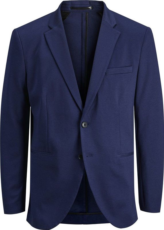 Jack and Jones Junior - Blazer - Blauw - Jersey - Slim Fit
