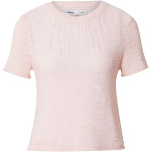 ONLY - ONLSUNNY - Gebreide Top - Potpourri - Korte Mouwen - Regular Fit