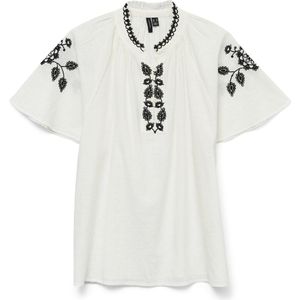 VERO MODA - VMQUINN - Blouse - Zwart/Wit