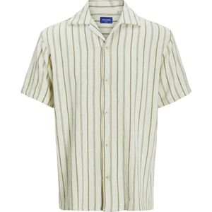Jack & Jones - JORCOBA STRIPE RESORT SHIRT SS - Overhemd - Veelkleurig - Katoen