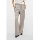 VERO MODA - VMCASSIDY - Damesbroek - Beige - Polyester