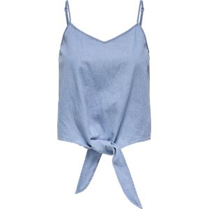 Onlnova - Top - Mouwloos - V-Hals - Geknoopt Detail - Regular Fit