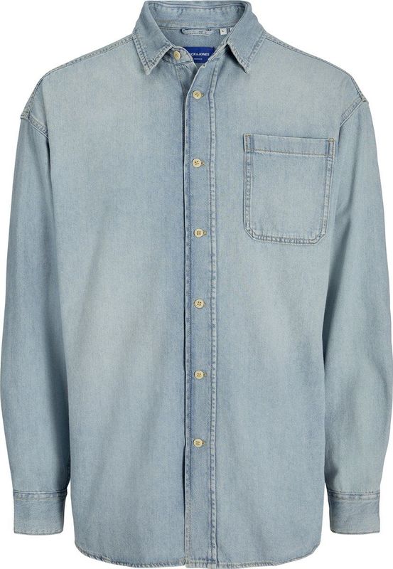 Jack & Jones - JORSANTORINI DENIM SHIRT - Heren Overhemd - Blauw