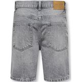 ONLY & SONS JUNIOR - Mid Rise Straight Fit Shorts - Blauw - Katoen