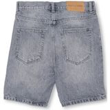 ONLY & SONS JUNIOR - Mid Rise Straight Fit Shorts - Blauw - Katoen