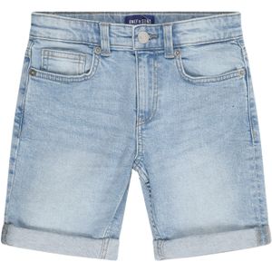 ONLY & SONS JUNIOR - Mid Rise Regular Fit Shorts - Blauw - Stretchmateriaal
