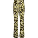 ONLY kids meisjes broek PAIGE Celery Green Diagonal Zebra Flared Fit