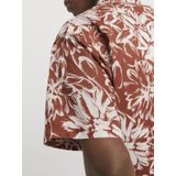 JACK & JONES Jorjoshua Split Aop T-shirt - Arabische Specerijen - Katoen