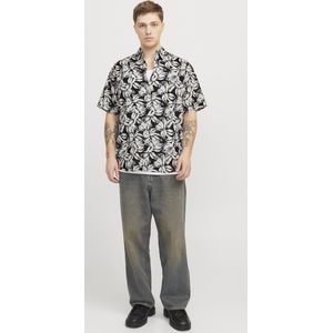 JACK&JONES - JORJOSHUA SPLIT AOP SHIRT - Heren Overhemd - Korte Mouwen