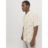 JACK & JONES - Bedrukt Hemd - Geel - Katoen