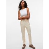 Broek - Middelhoge Taille - Losse Pasvorm - 65% LENZING™ ECOVERO™ Viscose - Zwart