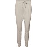 Broek - Middelhoge Taille - Losse Pasvorm - 65% LENZING™ ECOVERO™ Viscose - Zwart