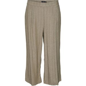 Culotte Broek - High Waist - Zwart - Elastische Tailleband