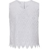 Only Top Onltulum Sl Emb Top Wvn 15343156 Bright White Dames Maat - M