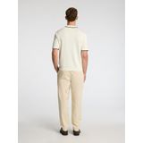 SELECTED HOMME - Poloshirt - Groen - Biologisch Katoen/Linnen - Regular Fit