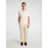 SELECTED HOMME - Poloshirt - Groen - Biologisch Katoen/Linnen - Regular Fit