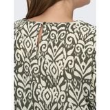 ONLY CARMAKOMA - Top - Geweven - Boothals - Korte Mouwen - Regular Fit