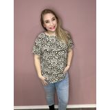 ONLY CARMAKOMA - Top - Geweven - Boothals - Korte Mouwen - Regular Fit