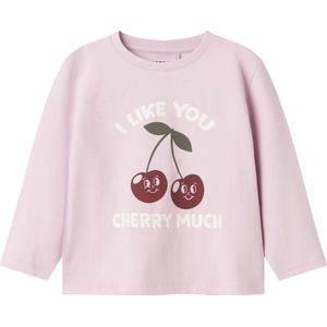 NAME IT - NMFBERRIE NREG LS TOP - Meisjes - Lange mouwen shirts - Maat 86