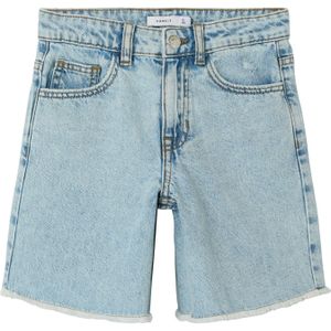 KACoen - Bermuda - Blauw - Denim - Wide Leg Fit