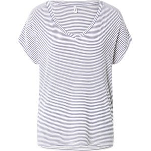 Onltine S/S V-hals top JRS, cloud dancer, M
