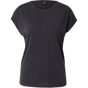 ONLY Onlfree Life Capsleeve Lace Top Jrs Onlfree Life Jrs T-shirt met lange mouwen van kant voor dames (1 stuk), zwart.