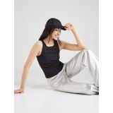 Noisy May - Tanktop - Zwart - Katoen - Nauwe Snit - U-hals