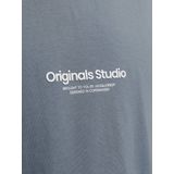 T-shirt met ronde hals en logo JACK & JONES. Katoen materiaal. Maten L. Blauw kleur