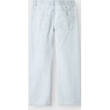 Wijde Pijpen Jeans - Denim - Verstelbare Taille - Achterzakken - Voorzakken