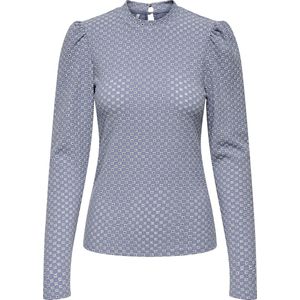 Only Onlgenny L/S O-Neck Structure Top