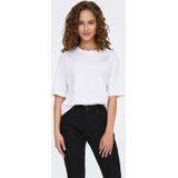 ONLY Shirt 'ONLANTONIA'  zilver / wit