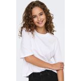 ONLY Shirt 'ONLANTONIA'  zilver / wit