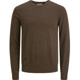 Jack & Jones - JJEEMIL KNIT CREW NECK NOOS - Gebreide Trui - Mulch
