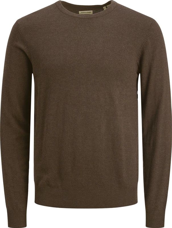 Jack & Jones - JJEEMIL KNIT CREW NECK NOOS - Gebreide Trui - Mulch