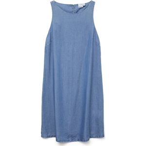 Jurkje - Effen - Lyocell - Mouwloos - Ronde Hals