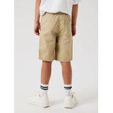 NAME IT - NKMRYAN JOG L TWILL SHORTS - Jongens - Bermuda Shorts - Beige