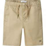 NAME IT - NKMRYAN JOG L TWILL SHORTS - Jongens - Bermuda Shorts - Beige